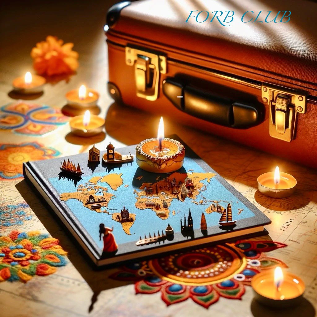 ForbTravel's tweet photo. Happy Diwali! As the lights of Diwali sparkle, may your journeys be illuminated with new destinations and unforgettable experiences. Let each diya light a path to adventures that enrich your soul and create memories as vibrant as the festival itself.

🪔 🌟🧳 https://t.co/AZuZegSVmK