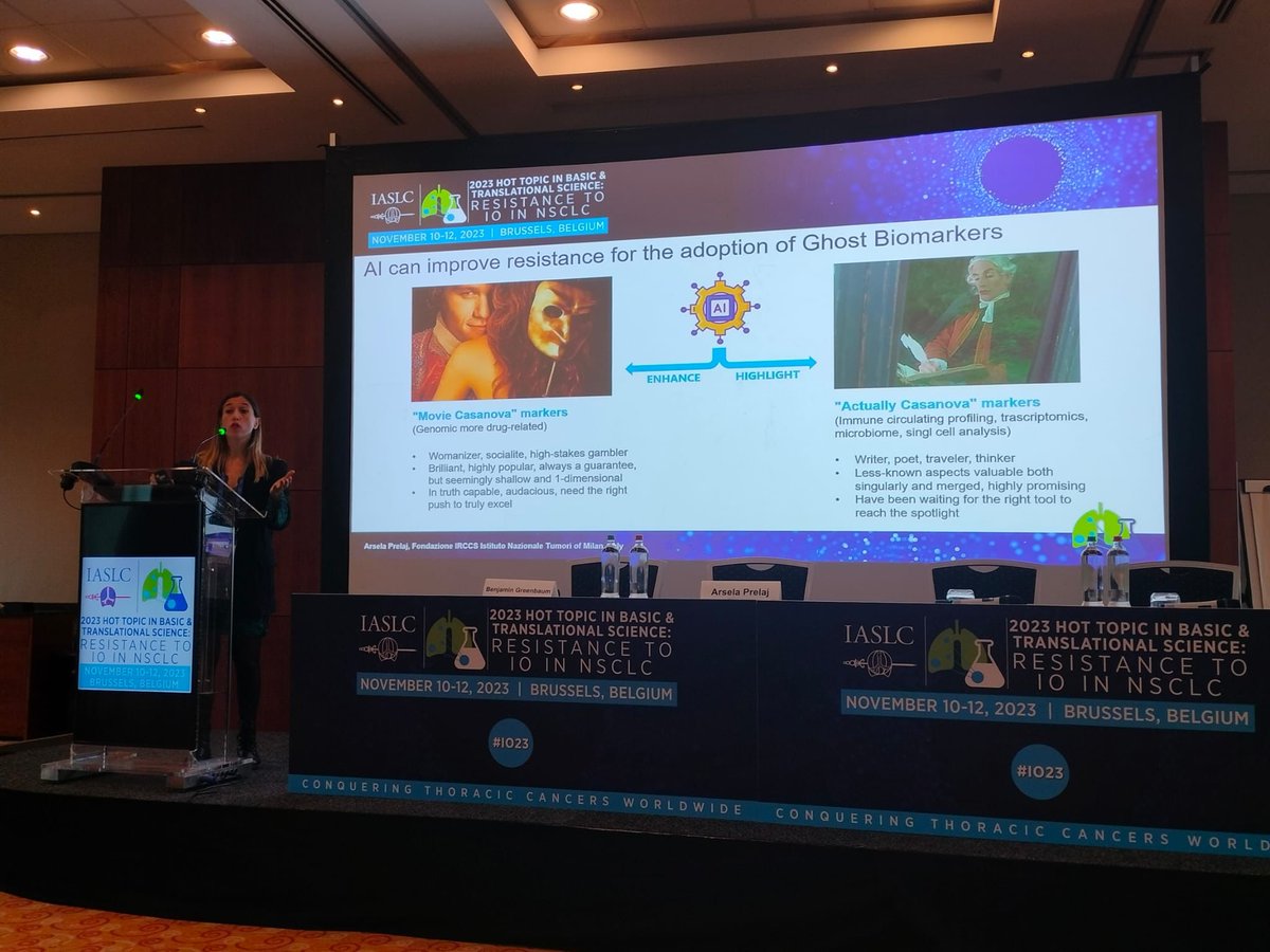 Martina Imbimbo (@mimbimbo1) on Twitter photo Artificial (and w-human) intelligence at service of immunooncology <a href="/PrelajArsela/">arsela prelaj</a>
#IO23 driving innovation <a href="/RobertoFerrara_/">Roberto Ferrara</a> <a href="/IASLC/">IASLC</a> Artificial (and w-human) intelligence at service of immunooncology <a href="/PrelajArsela/">arsela prelaj</a>
#IO23 driving innovation <a href="/RobertoFerrara_/">Roberto Ferrara</a> <a href="/IASLC/">IASLC</a>