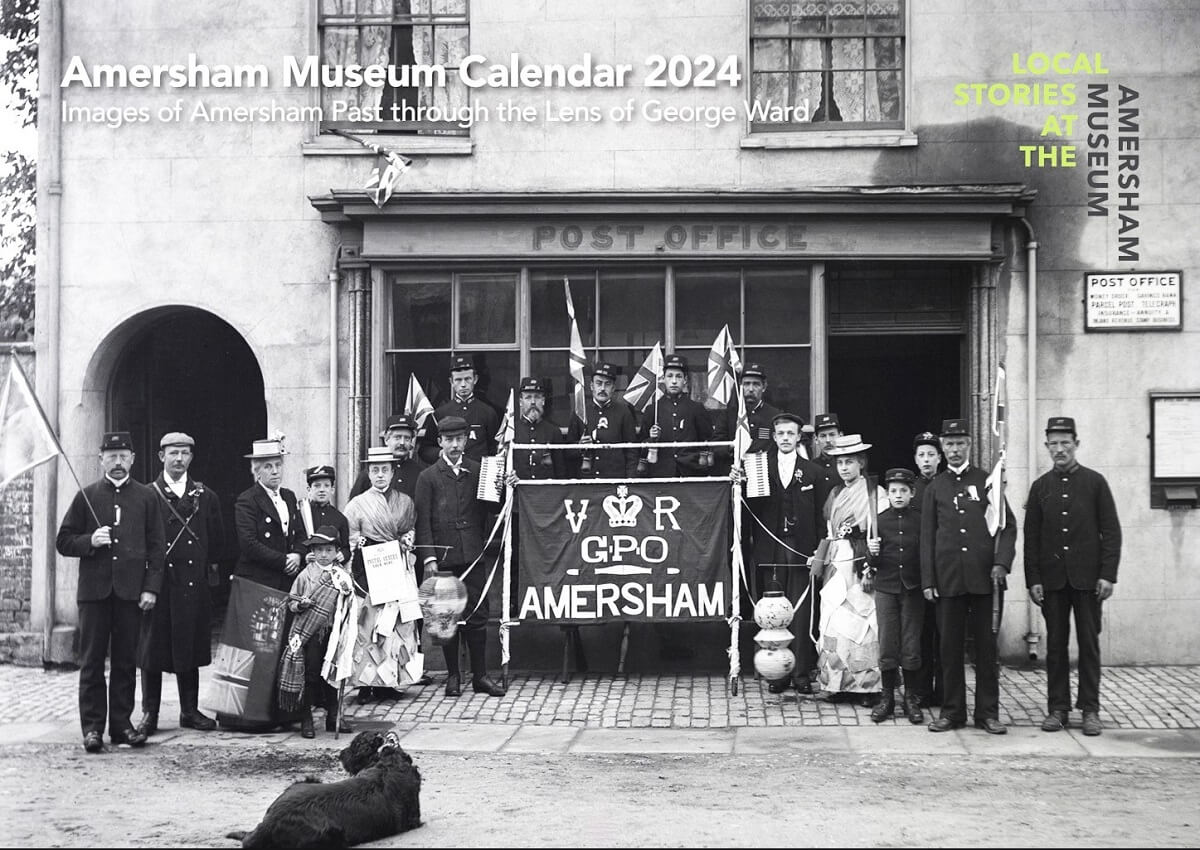 Amershammuseum's tweet photo. #Museum30 Day 12 - #Invention
The first camera was invented in 1816. #GeorgeWard (1860-1943) captured some iconic photos  in #Amersham around the turn of the last century &amp; the #AmershamMuseum 2024 calendar features photos from our George Ward collection of glass plate negatives https://t.co/ucPasBw5fB