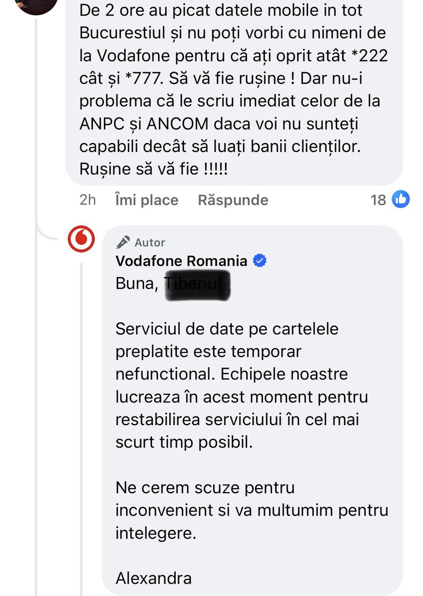 GynoWSC's tweet photo. Datele mobile la PrePay Vodafone sunt cazute in toata tara … #vodafone #vodafoneromania #datemobile #vodafonero  #prepay #cartelavodafone https://t.co/v0IBVPXOD7