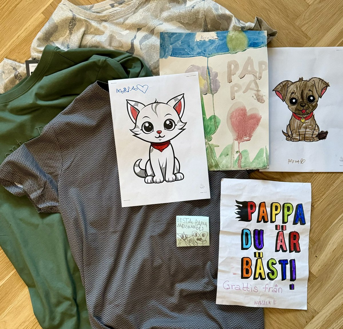 ChristianMagdu's tweet image. Så tacksam att få vara pappa till två underbara barn. ❤️😭👯‍♀️

Tänker även på min egen pappa lite extra mycket idag, som känns så nära men ändå så långt bort. 

Grattis alla pappor därute!  

#farsdag #pappa #fathersday