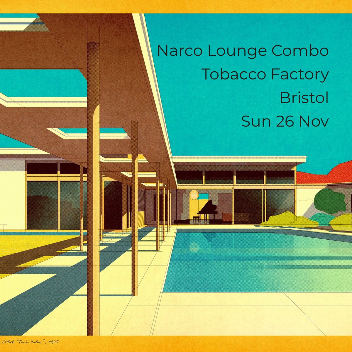 Sexy grind and cinematic sleaze at the Tobacco Factory. Smoking is not permitted.