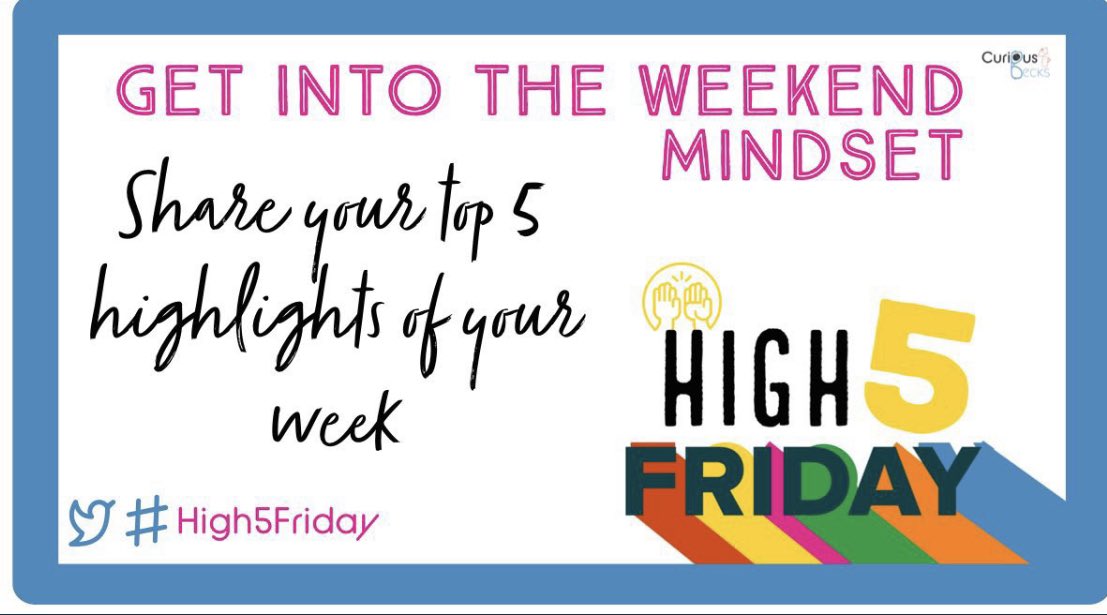 #High5friday 1) 💕receiving a beautiful testimony from a coaching client 2) 😍holding discovery call around coaching 3) 💫securing a new coaching client 4) 🙌hosting week one of my CBT course with 9 women 5) 💃two days of embodiment dancing leading to 12 solid hours of sleep 😴