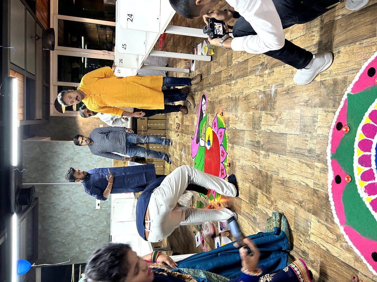Lights, Camera, Diwali Action! 📸 At Atreya Global , our girls stole the spotlight with their graceful moves, melodious tunes, and the artistic brilliance of rangoli.