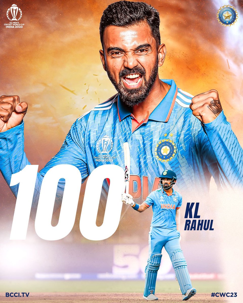 भारत के लिए वर्ल्ड कप क्रिकेट में सबसे तेज शतक 102 (62) #KLRahul