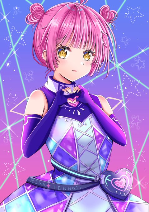 天王寺璃奈 「りなちゃんとりなちゃんロボ009号 」|コルセットのイラスト