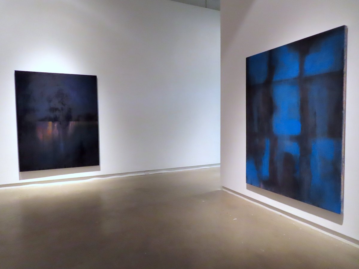 Adam_M_Lauder's tweet photo. visiting Niall McClelland's excellent show at Clint Roenisch yesterday with my mom, who watched these works being painted this summer at the cottage next to hers up on the Saugeen Peninsula (con't...)

@LLAINetc @clintroenisch #thejuice https://t.co/utrXPVt0Ma