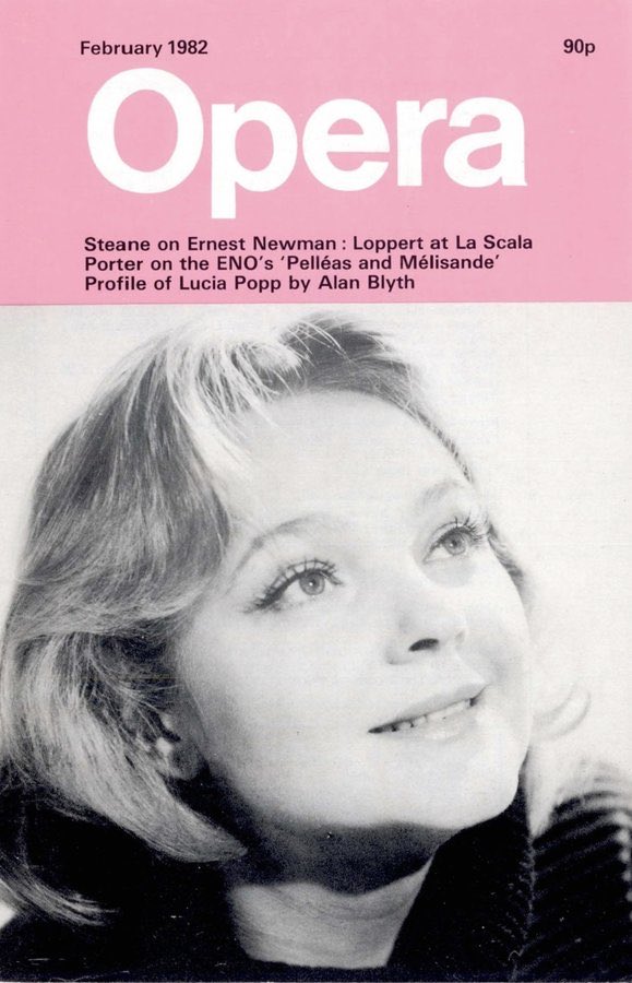 operamagazine's tweet image. The immortal Lucia Popp ought to have been 84 today; in just four days’ time it will be 30 years since her early death.