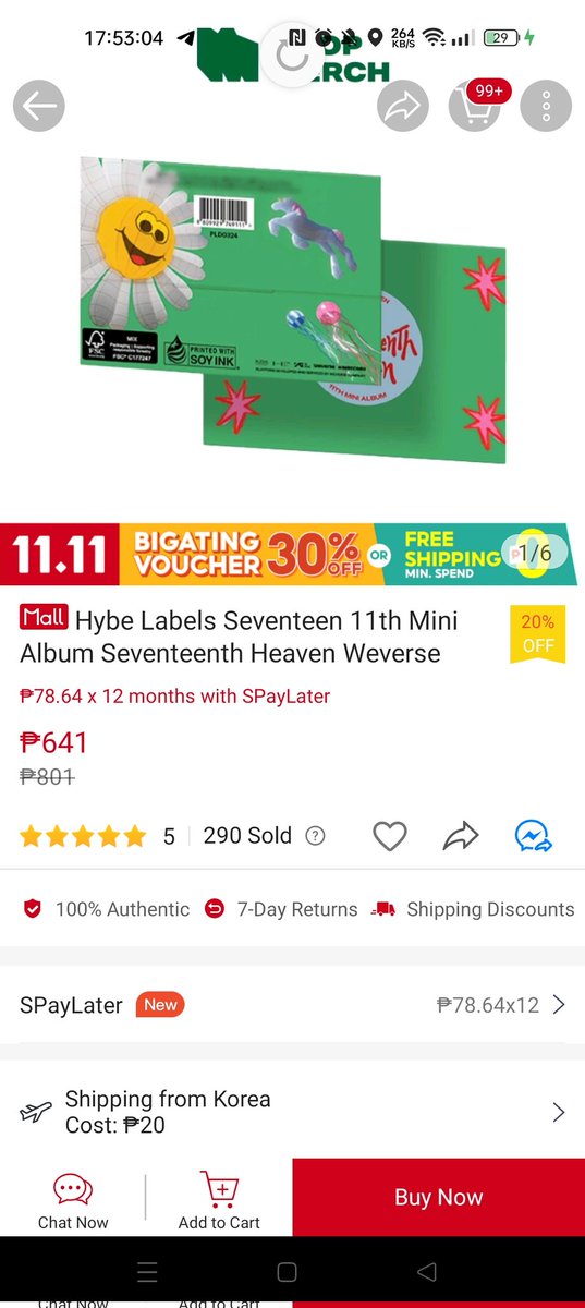 dkdaevil's tweet photo. Surprise GA! We are all bummed out sa ticket selling so I can make some people happy! 

3 winners of 11th mini album Weverse Version (random). I will order it through my shoppee.

mtb
1. mbfm
2. rt and like
3. fave gose ep

ends at 10pm https://t.co/IHy9ALnQVm