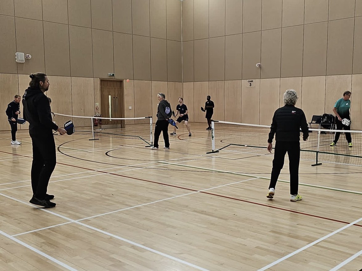 Great to see 2 Drumchapel players, Anne &amp; Charlene, participating in the <a href="/PickleballScot1/">Pickleball Scotland</a> Ambassadors course - both are now qualified ambassadors! Our club coach Marie is also one of the coaches delivering the course👏🤩