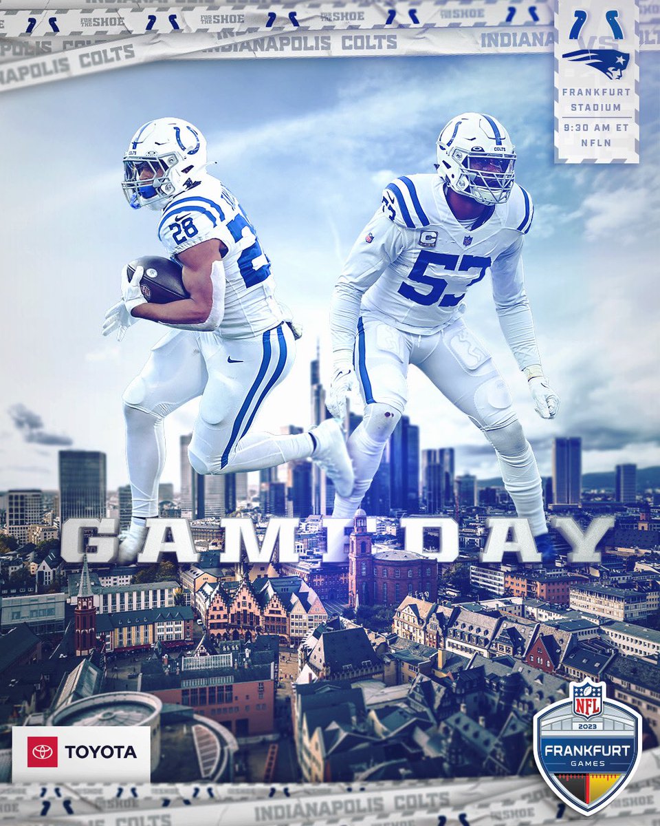 Colts's tweet photo. Guten morgen from Frankfurt! https://t.co/BZAVgf8sdD