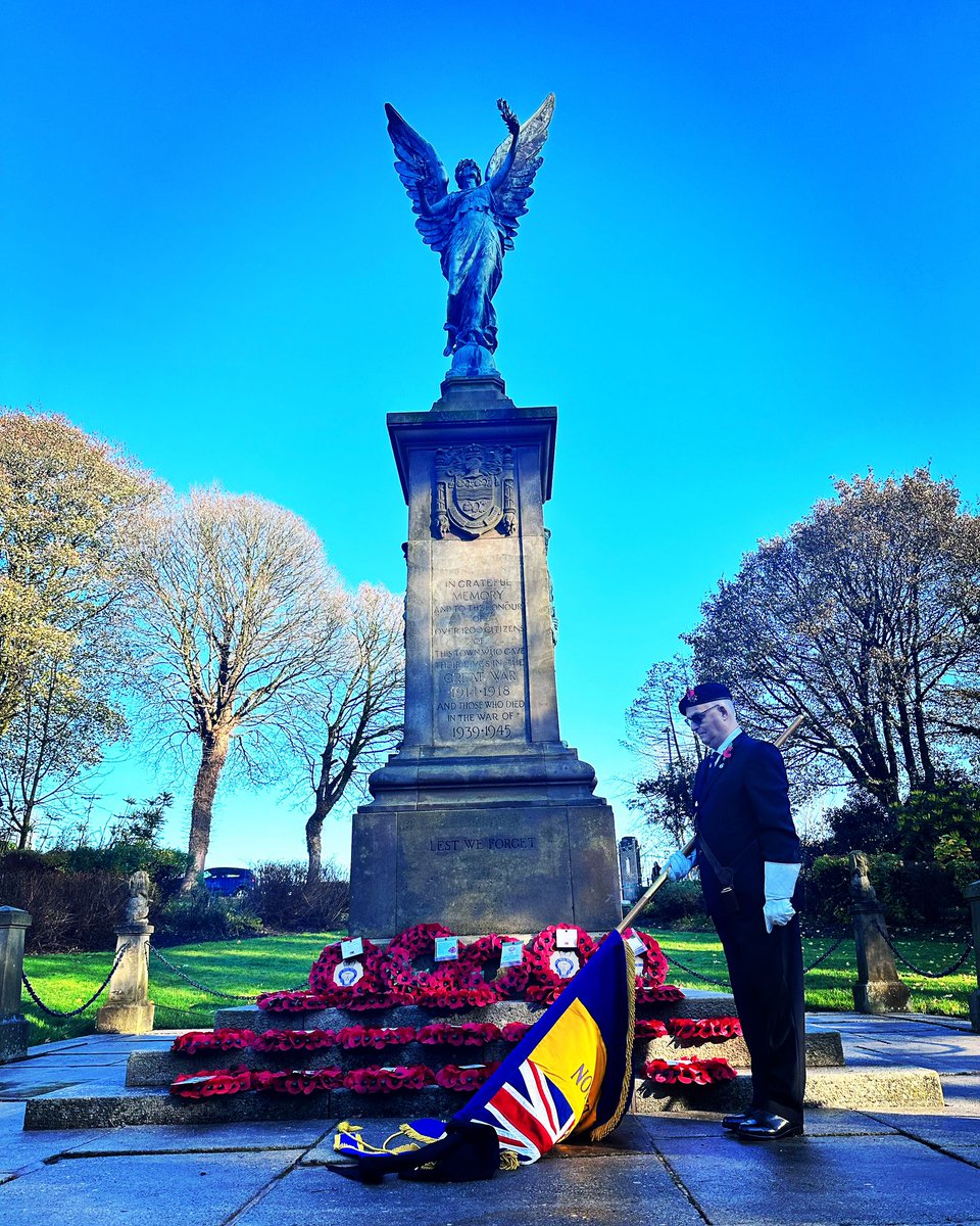 They shall grow not old, as we that are left grow old:
Age shall not weary them, nor the years condemn.

At the going down of the sun and in the morning
We will remember them.

#RemembranceSunday #NeverForget