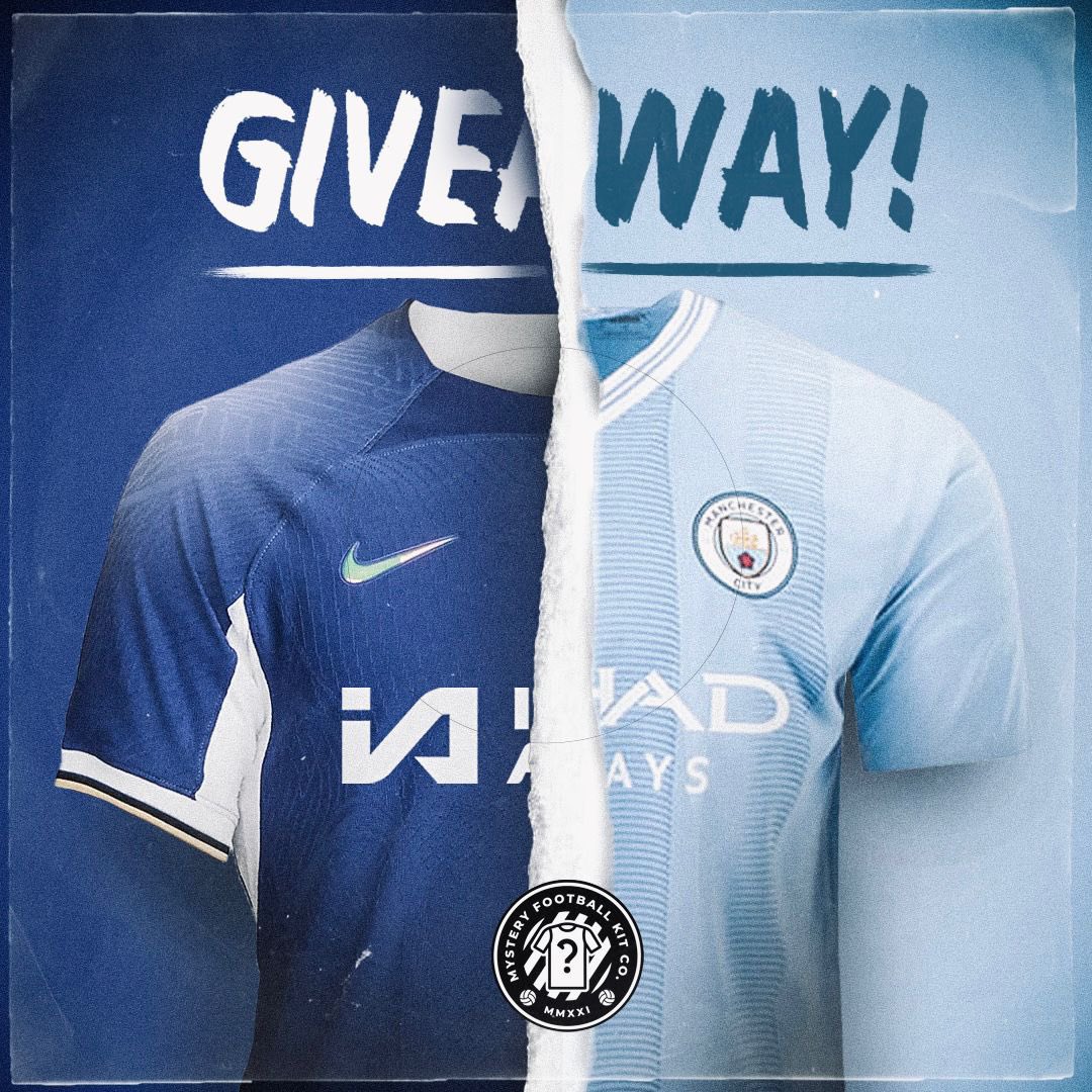 GIVEAWAY 🚨 If a goal is scored in the Chelsea VS Man City game we’ll give away a mystery kit👕 To enter- Follow @MysteryFootyco Retweet♻️ Good luck 🤞 This GIVEAWAY is also being ran on Instagram 📸