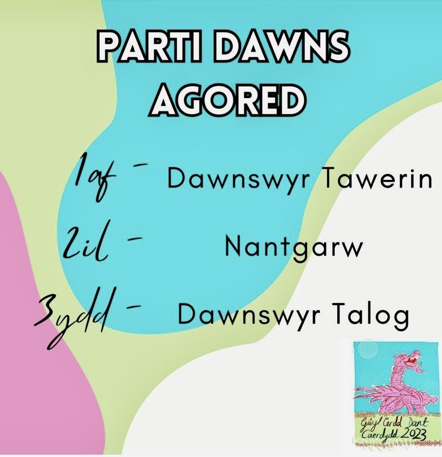 Dawnswyr Tawerin tweet media