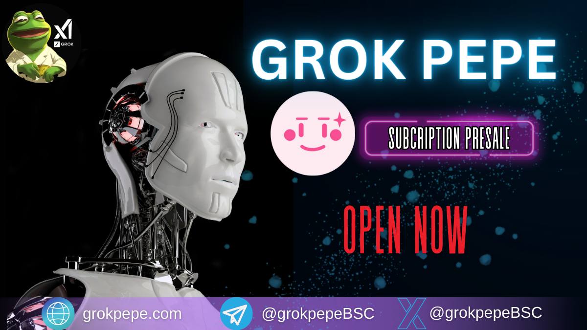 Today is last day
90+ BNB raised

Pinksale: pinksale.finance/launchpad/0x9e…

✨It's worth noting that the GrokPepe project has now raised 90+ BNB 🚨.
⚡️It has a team-based audit badge, low tax (2/2) and no team tokens.

t.me/GrokpepeBSC/57…
