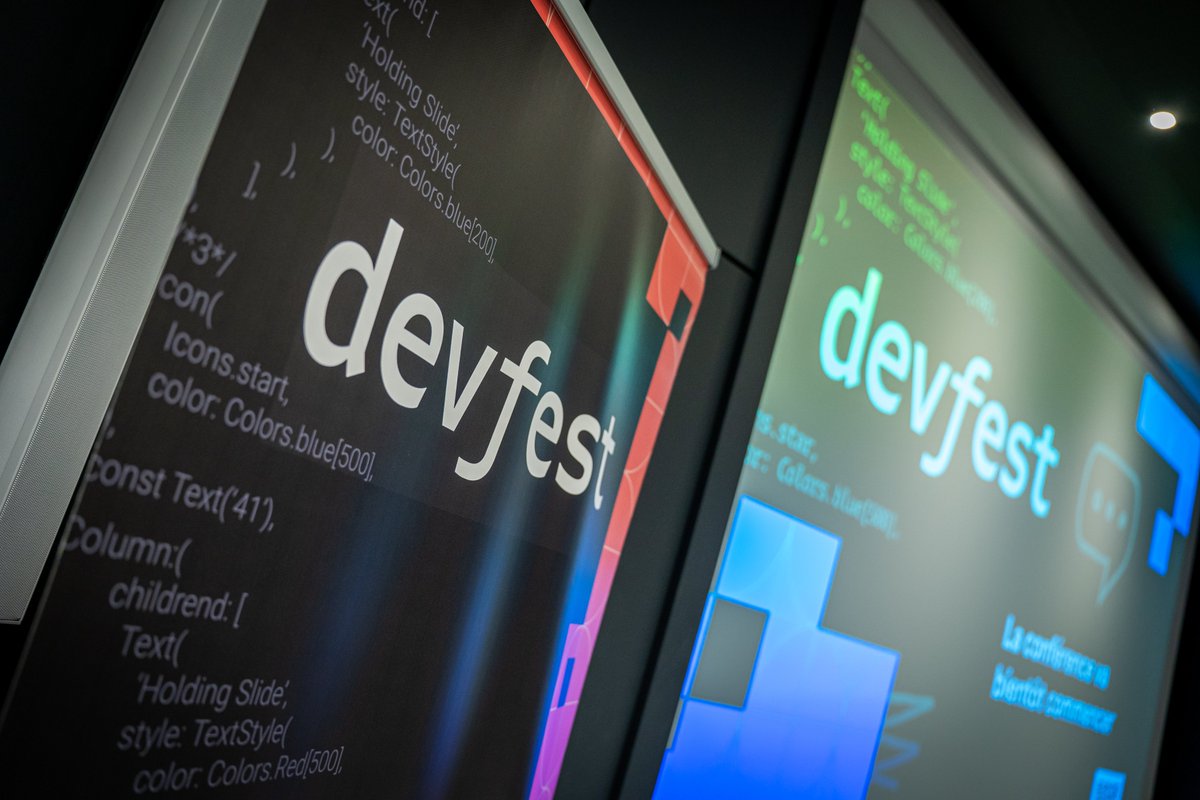 Très heureux d'avoir reçu le DevFest organisée par GDG Sophia-Antipolis avec Donia Chaiehloudj et 🦏 Fabrice Fontenoy , à Le Village by Crédit Agricole Provence Côte d'Azur ✨
<a href="/gdgsophia/">GDG Sophia-Antipolis</a> <a href="/villageCASophia/">Le Village by CA Provence Côte d'Azur</a> 
#design #tech #ux