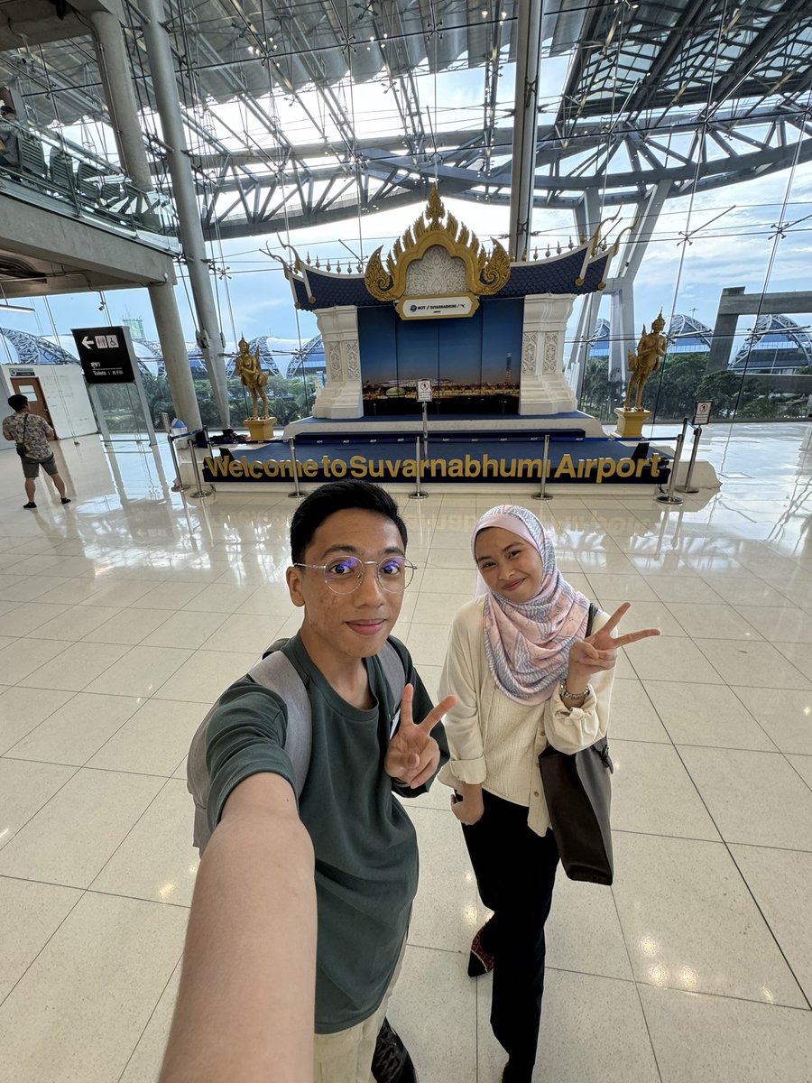 Alhamdullilah @diplomacymy delegation just touched down at Bangkok! 

For the next week we will be actively advocating for #UNSCR2250 #YouthPeaceSecurity at the 7th Asian & Pacific Population Conference 

Can’t wait to discuss about disability rights, climate change, SRHR & more!