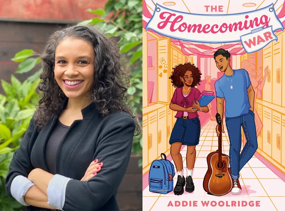 thenerdaily's tweet photo. We chat with author Addie Woolridge about The Homecoming War, which sees two rival high schools merge and two class presidents must work together to make the schools unite. @addiewrites @GetUnderlined

https://t.co/QBJxsM00Jc https://t.co/btqzTxTSfU