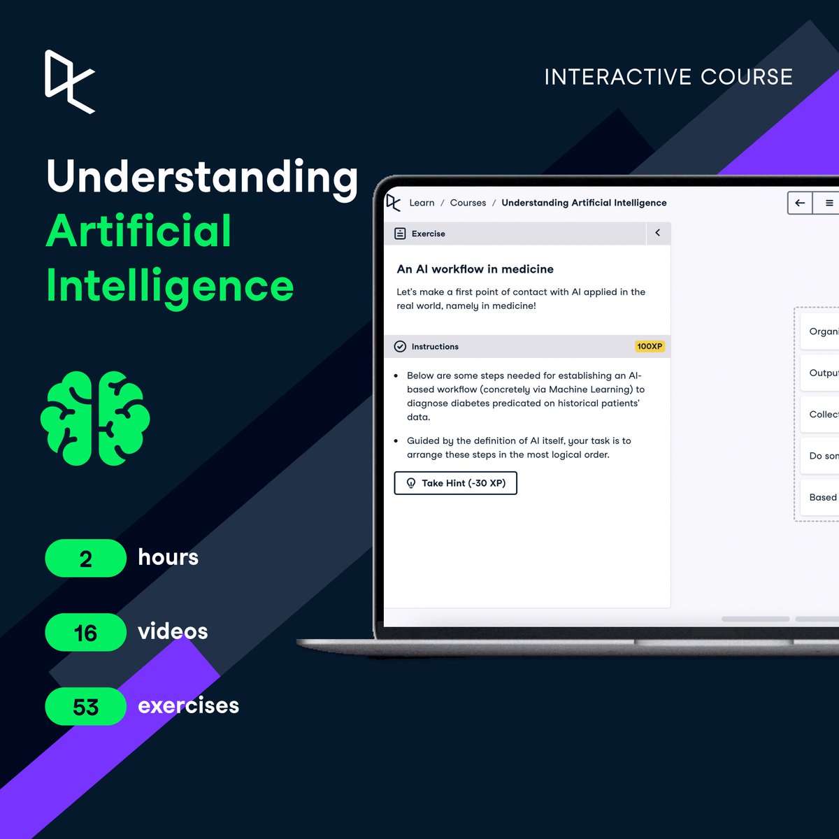 DataCamp's tweet image. 🧵Master the fundamentals of Artificial Intelligence on the final day of #FreeAccessWeek.

As the impact of data and AI grows in our professional and personal lives, ensuring you have the skills to leverage these technologies has never been more critical.