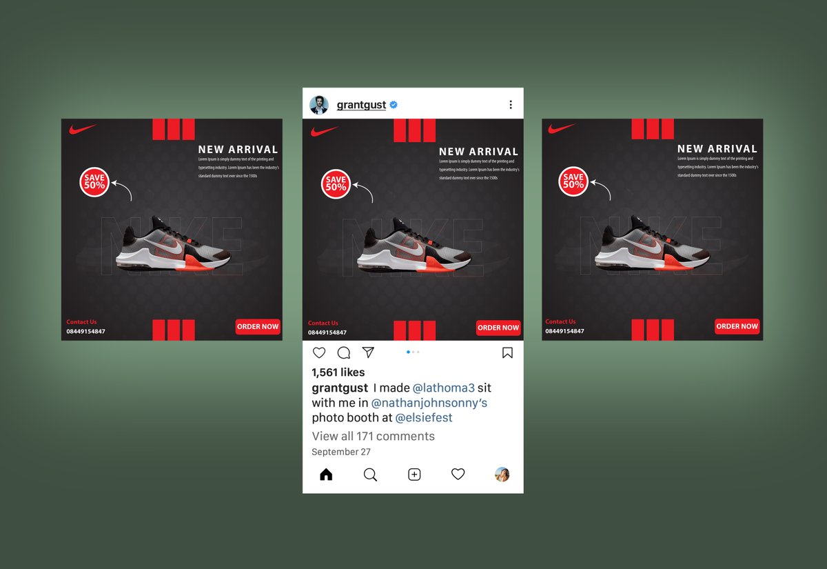 Merkkato's tweet photo. Shoes Social Media Post 
Visit on Behance: https://t.co/YsupuSX2ST https://t.co/4SDWKblgNP