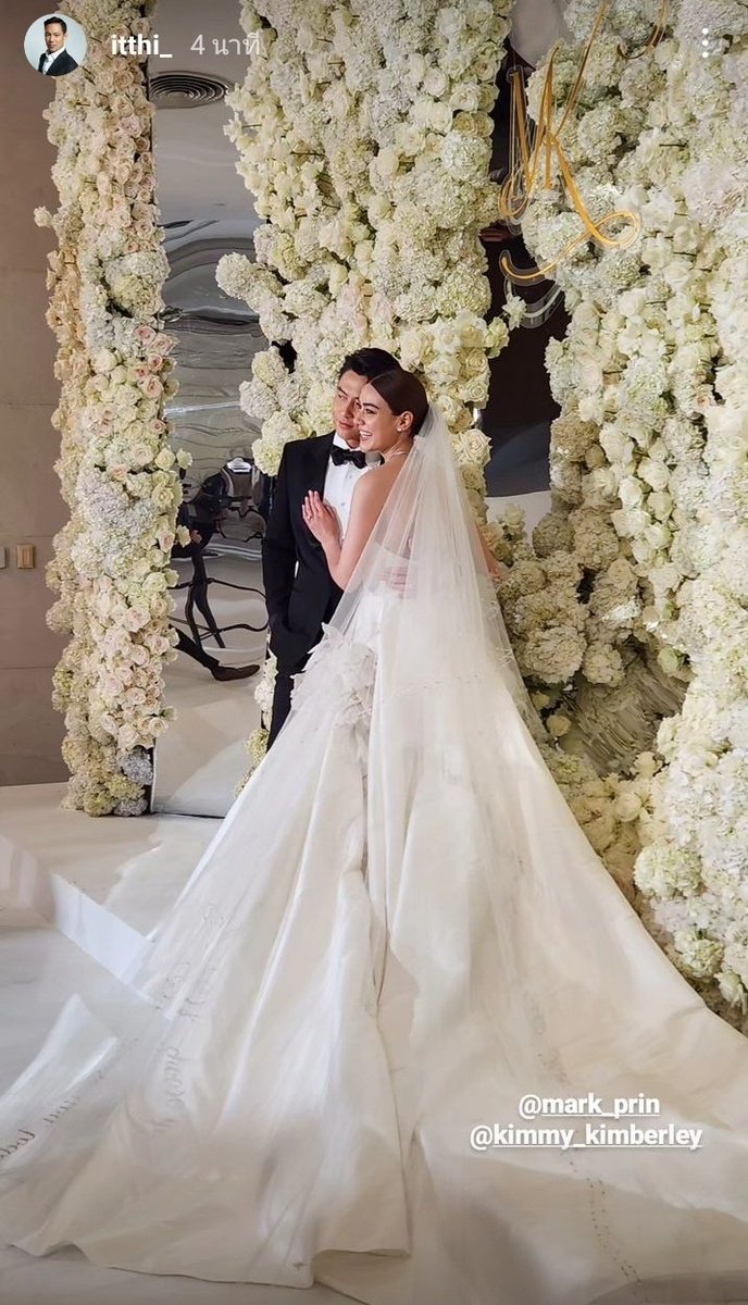 สวยหล่อมากกกเจ้าชายเจ้าหญิงสุดๆอะ ชุดคิมมี่คทอปังทุกชุดจริงๆสวยเว่ออ👏👏💗#หมากคิม #MarKimTheWedding