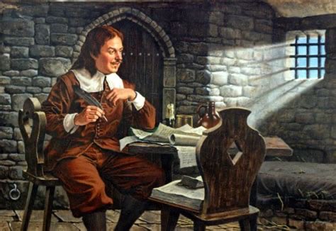 #OTD November 12, 1660: 
John Bunyan is arrested for unlicensed preaching and sentenced to prison. While incarcerated, he penned Pilgrim's Progess and Grace Abounding to the Chief of Sinners, the greatest Puritan spiritual autobiography.