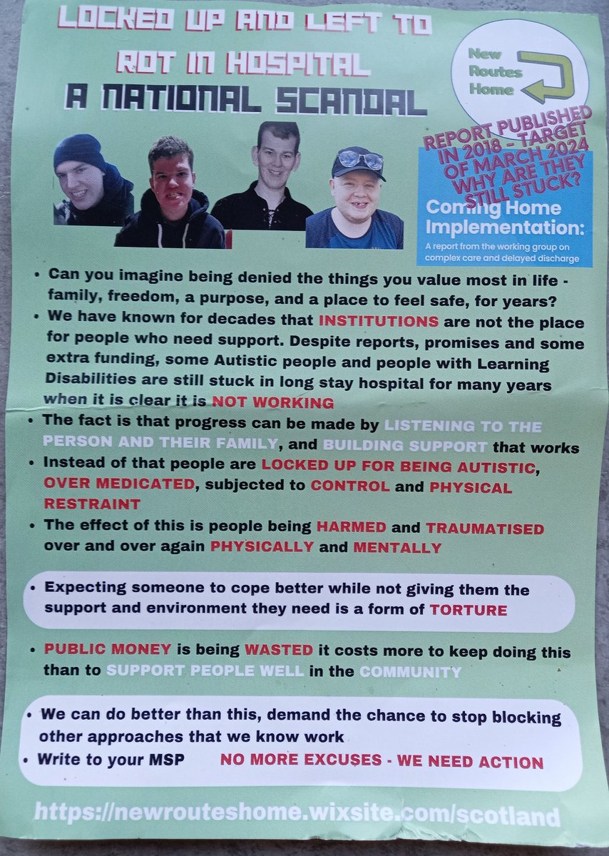 Our Protest Flyer..please share-This is the sad reality 💔 -We need to be listened to - We need change..