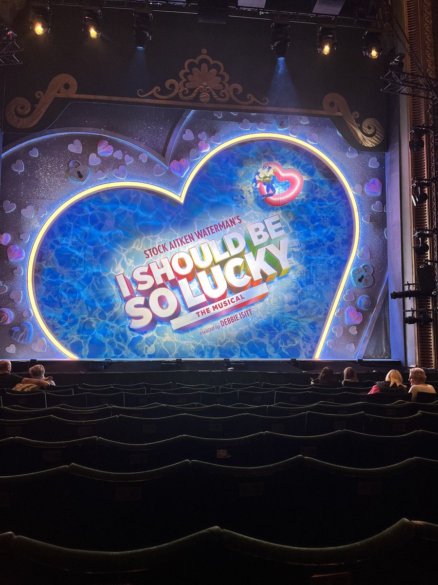 Went to see #IShouldBeSoLucky at Manchester Opera House last night. What an amazing feel good show - laughter, singing and dancing from start to end. Fantastic talented cast - highly recommend watching