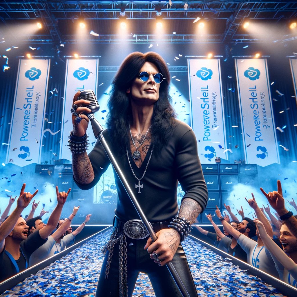 HeikoBrenn's tweet image. We have just received pictures of further celebrations. PowerShell Rockz.
#PowerShell #17PowerShell #PowerShellRockz #PowerShellAnniversary