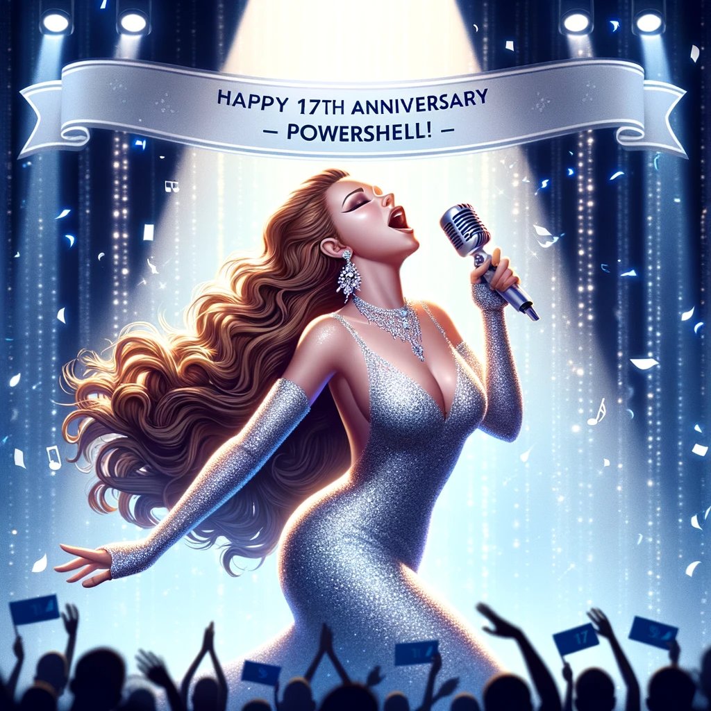 HeikoBrenn's tweet image. And the celebrations of the 17th anniversary of PowerShell continue...It‘s only PowerShell, but I like it…
#PowerShell #17PowerShell #PowerShellRockz #PowerShellAnniversary