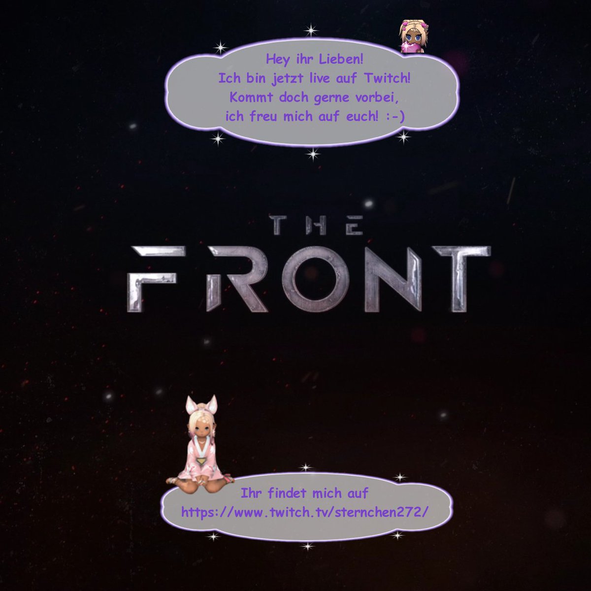 ⭐️Hi ihr Lieben, ich bin jetzt live auf twitch.tv/sternchen272⭐️Wir spielen #TheFront⭐️#Giveaway⭐️#varietystreamerin #smallstreamerin #TwitchDE #gaming #gamerin #twitchgirl #vtuberin #twitchgaming