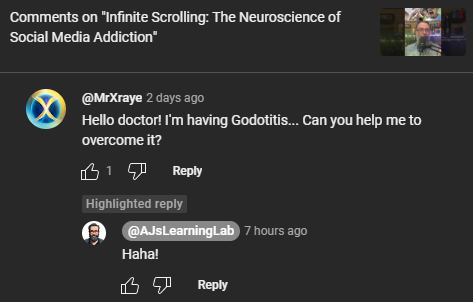 Xrayez's tweet photo. I have a problem, I have #Godotitis. I'm a living evidence of this condition, as you can figure. 😅

Here's a response from a Godot supporter who claims to have expertise in neuroscience-backed digital technology education. 🙃

#GodotEngine #TruthAboutGodot #Godoctor https://t.co/iN636eLXcO