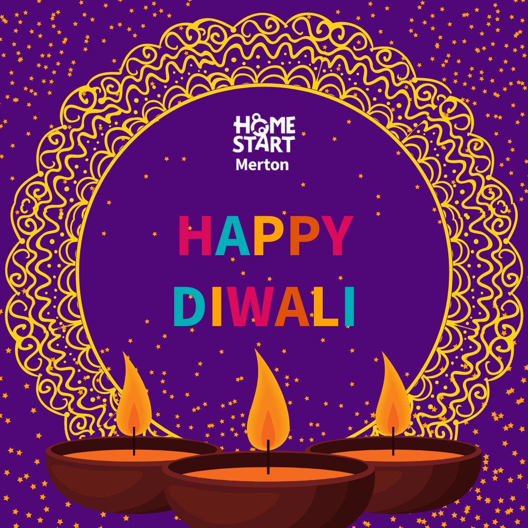 Happy Diwali from all of us at Home-Start Merton. Sending love and light to all volunteers, families, staff, and those in the wider community who celebrate🙌

#happydiwali💥 #homestartsupport #becausechildhoodcantwait