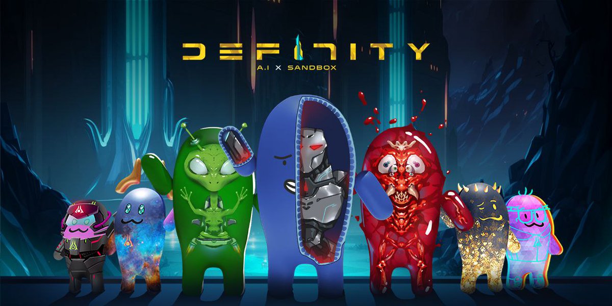SculptAI's tweet photo. #DefinityLegend is the coolest project in Web3, meticulously built for #GameFi lovers and Game creators alike. In the future the industry will look back at this day and admit that the project was once underrated. Sign up for the token sale https://t.co/RBWp65l8TL https://t.co/qOCbnjt8Dn