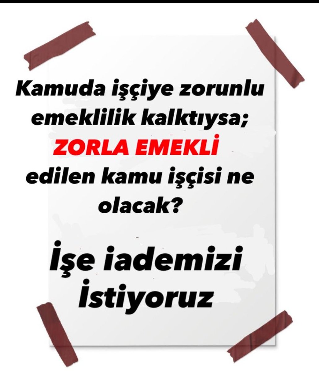 OzcanSems's tweet photo. @isikhanvedat
@vedatbilgn
@_cevdetyilmaz
@Mahi_Nur
@zyapicioglu
@ErbakanFatih
@melihguuner
@TBMMDilekceKom
@iscikardesligi 
@hasandogan
@csgbakanligi
@InsanHaklariDB
@KaramikSunay
@HakanToy06
2018-2023 ZORUNLU EMEKLİ MAĞDURLARI SESLENİYOR!!! #zorunluemekliyiduyunartık https://t.co/x7L0284OlD