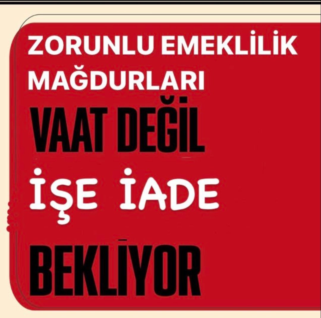 OzcanSems's tweet photo. @isikhanvedat
@vedatbilgn
@_cevdetyilmaz
@Mahi_Nur
@zyapicioglu
@ErbakanFatih
@melihguuner
@TBMMDilekceKom
@iscikardesligi 
@hasandogan
@csgbakanligi
@InsanHaklariDB
@KaramikSunay
@HakanToy06
2018-2023 ZORUNLU EMEKLİ MAĞDURLARI SESLENİYOR!!! #zorunluemekliyiduyunartık https://t.co/8Y5qONkMhv