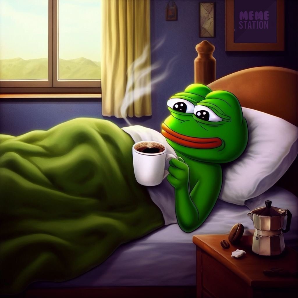 Memestationeth's tweet photo. Gm chads, make sure you touch some grass today with your friends. #memestation #crypto #eth #sunday #elon #pepe https://t.co/LWe8CcfNSQ