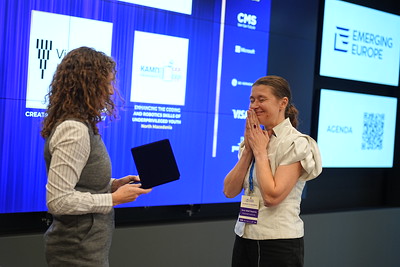 Anu-Mall Naarits (@anumall) on Twitter photo Thank you, <a href="/_EmergingEurope/">Emerging Europe</a> for choosing the Visionest Institute project, "Creating Export Academy in Ukraine", winner of the People First Economy Initiative of the Year! Thank you, <a href="/_EmergingEurope/">Emerging Europe</a> for choosing the Visionest Institute project, "Creating Export Academy in Ukraine", winner of the People First Economy Initiative of the Year!