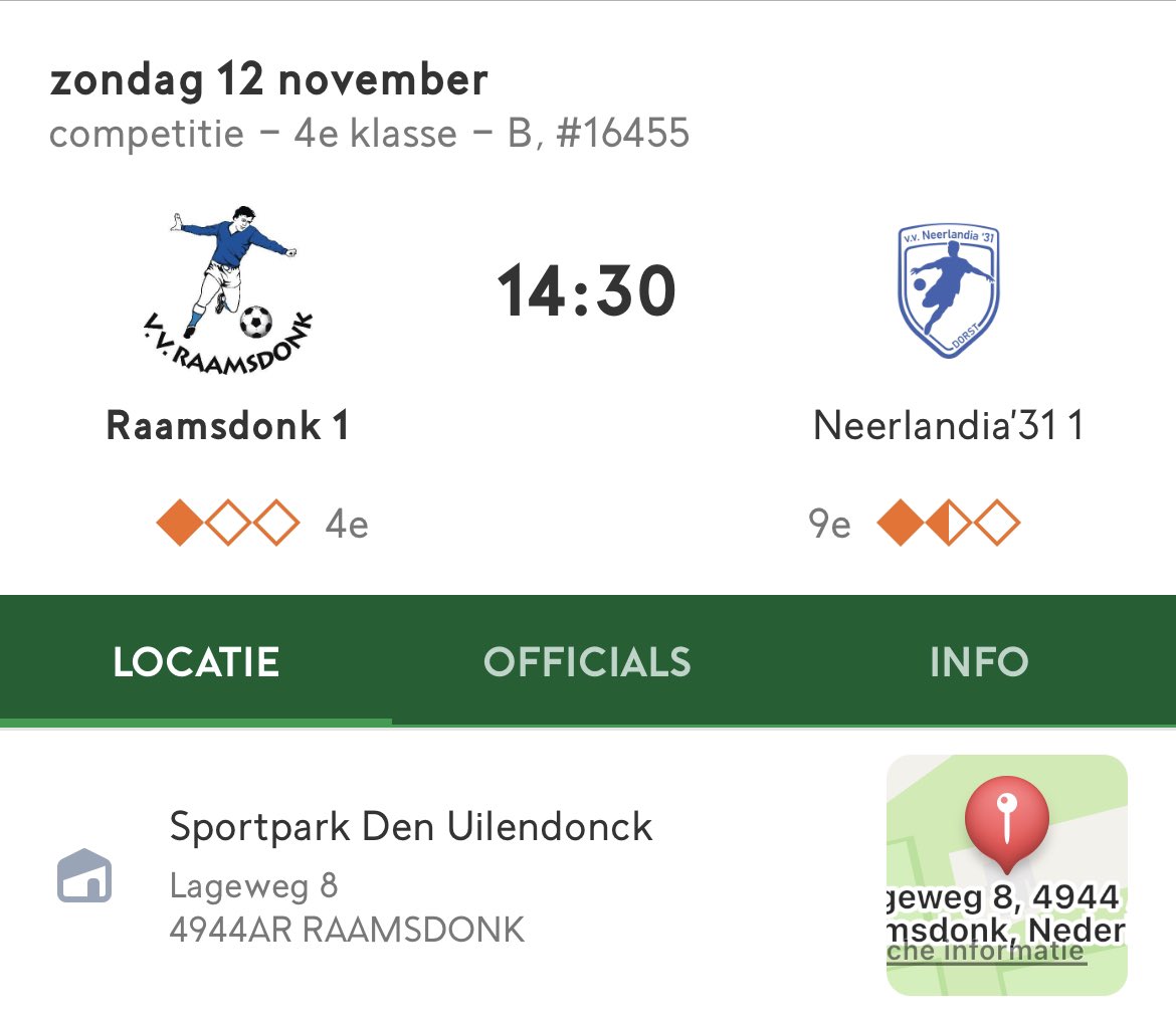 Voetbalvereniging Raamsdonk (@vvraamsdonk) on Twitter photo 