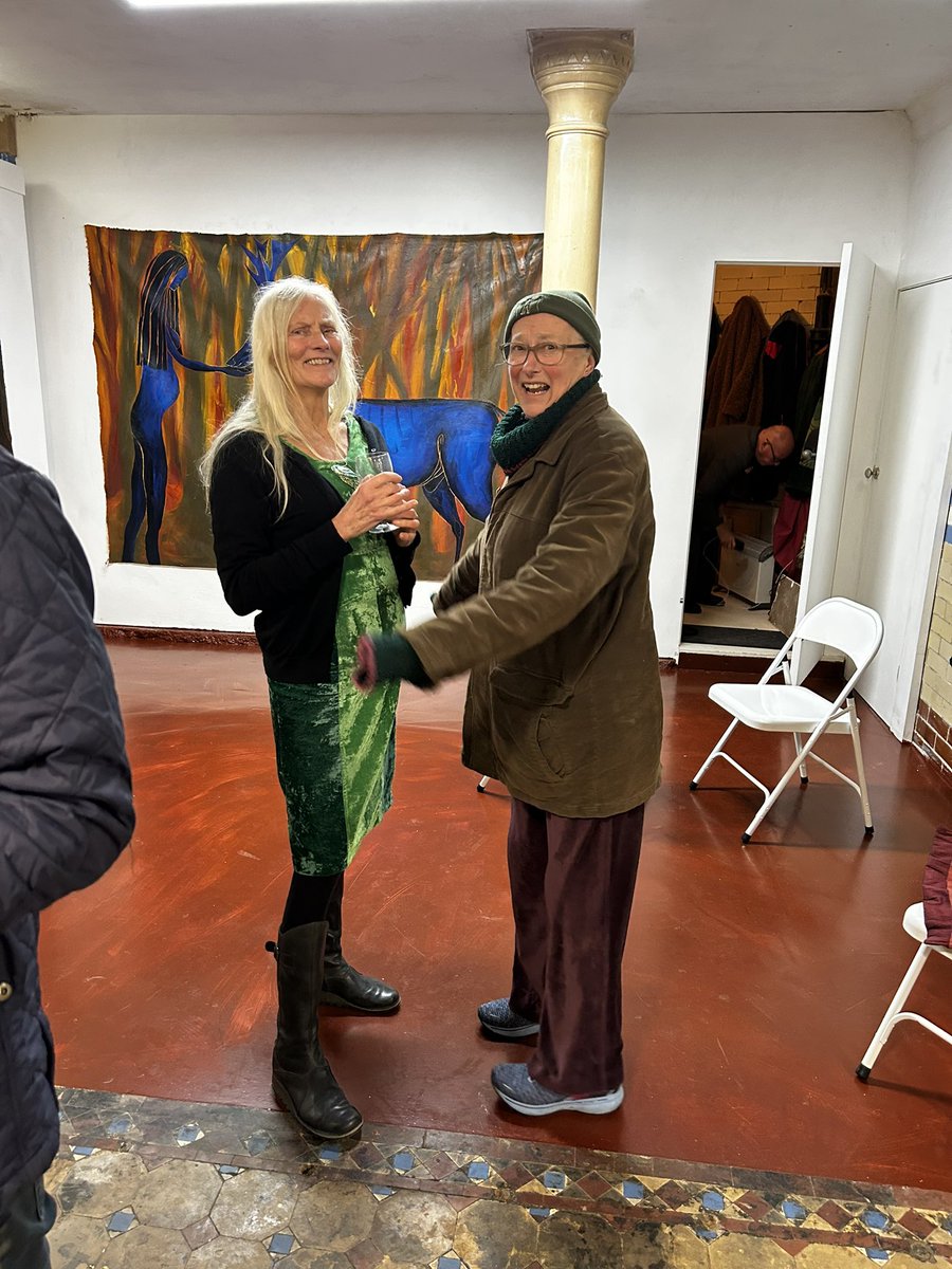 WeAreWIA's tweet photo. What a brilliant evening of art, film screening, discussion and dancing. #censorship #autumninfolkington #jenniferbinnie https://t.co/E3zAeT3baS