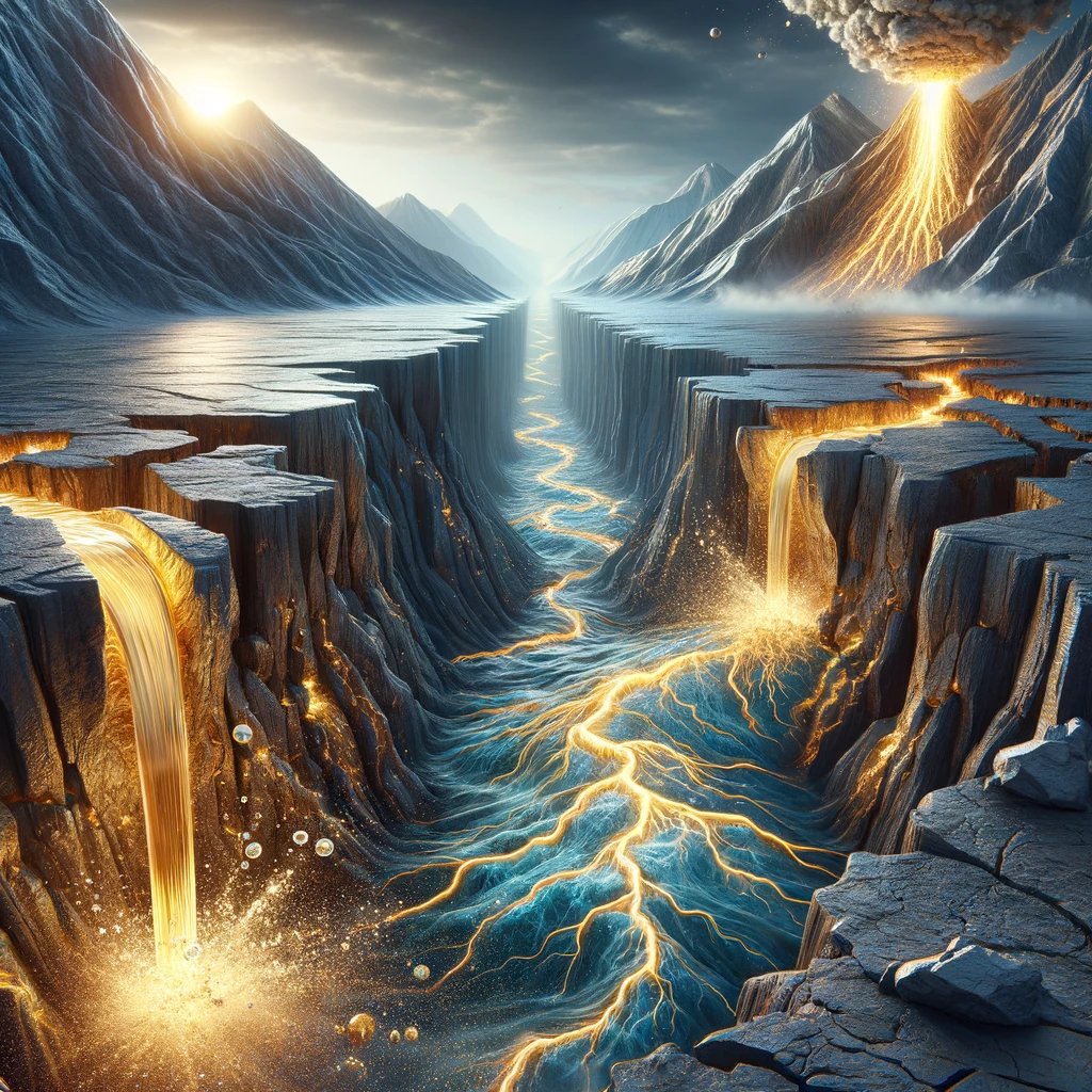 Earthquakes can turn water into gold.

The water in fault zones vaporizes during earthquakes, depositing gold. Over the span of thousands of years, these small deposits can accumulate into larger gold veins.

#facts #Fact
