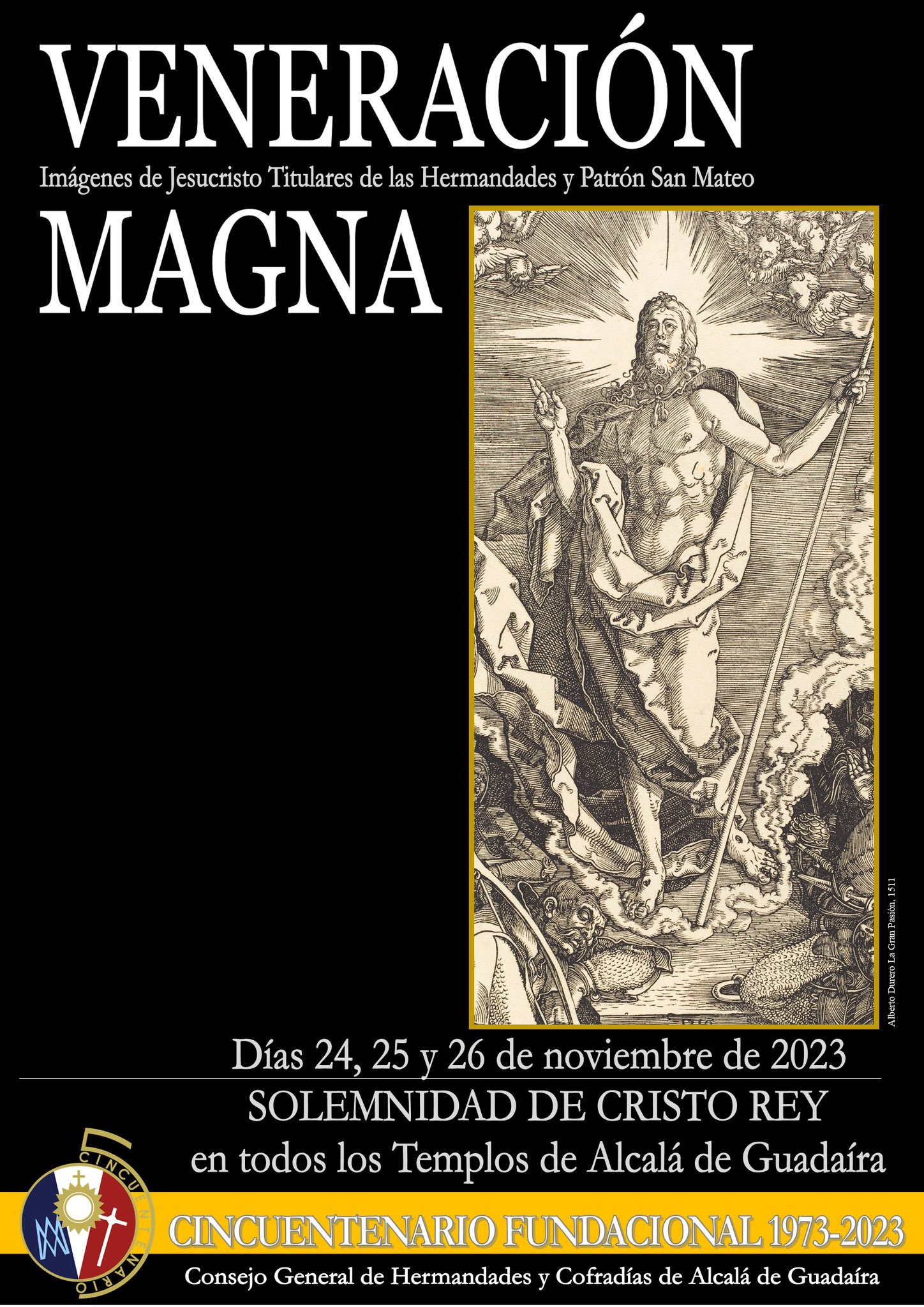 Veneración Magna en Alcalá de Guadaira  del 24 – 26 de Noviembre