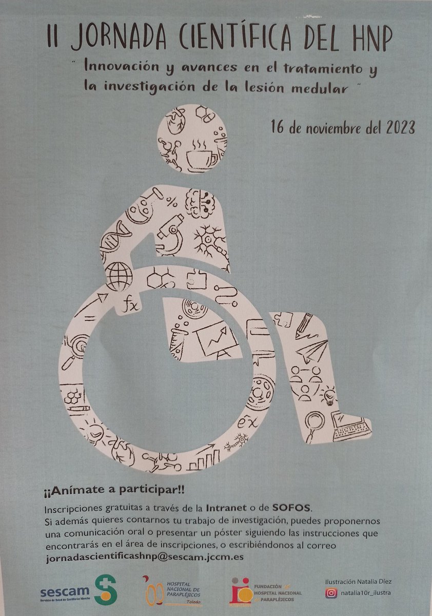 HNPdivulga1's tweet photo. Cogiendo fuerzas para la gran semana que nos espera: #JornadaCientificaHNP y #SemanadelaCiencia , donde compartiremos nuestros avances científicos del año, y acercaremos la #ciencia a todos en la plaza de #Zocodover de Toledo.
@HNParaplejicos @toledoayto @idiscam @SanidadCLM https://t.co/55PXPSwOuK