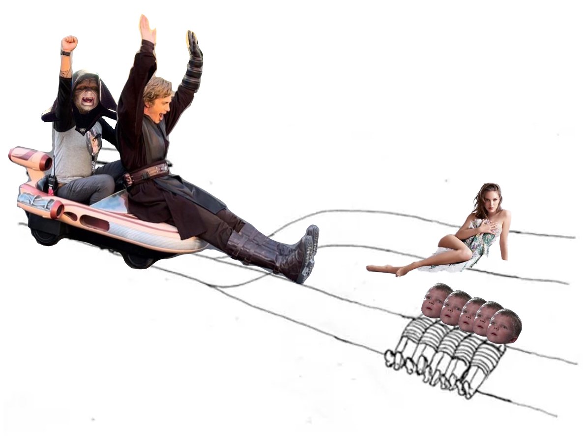 rPrequelMemes's tweet photo. Galactic Trolley Problem https://t.co/0TJlTdKUIG https://t.co/Gg6ebUJ7cJ