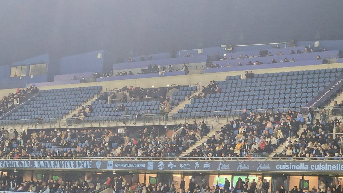 romain_1872's tweet image. #HACASM
2 coup de gueule 
-en Kop haut, tu respectes le taf des groupes du bas et tu lèves ta feuille sinon tu dégages
- ces espaces vides dans le stade alors qu&apos;on est officiellement en guichets fermés, c&apos; est pas concevable.