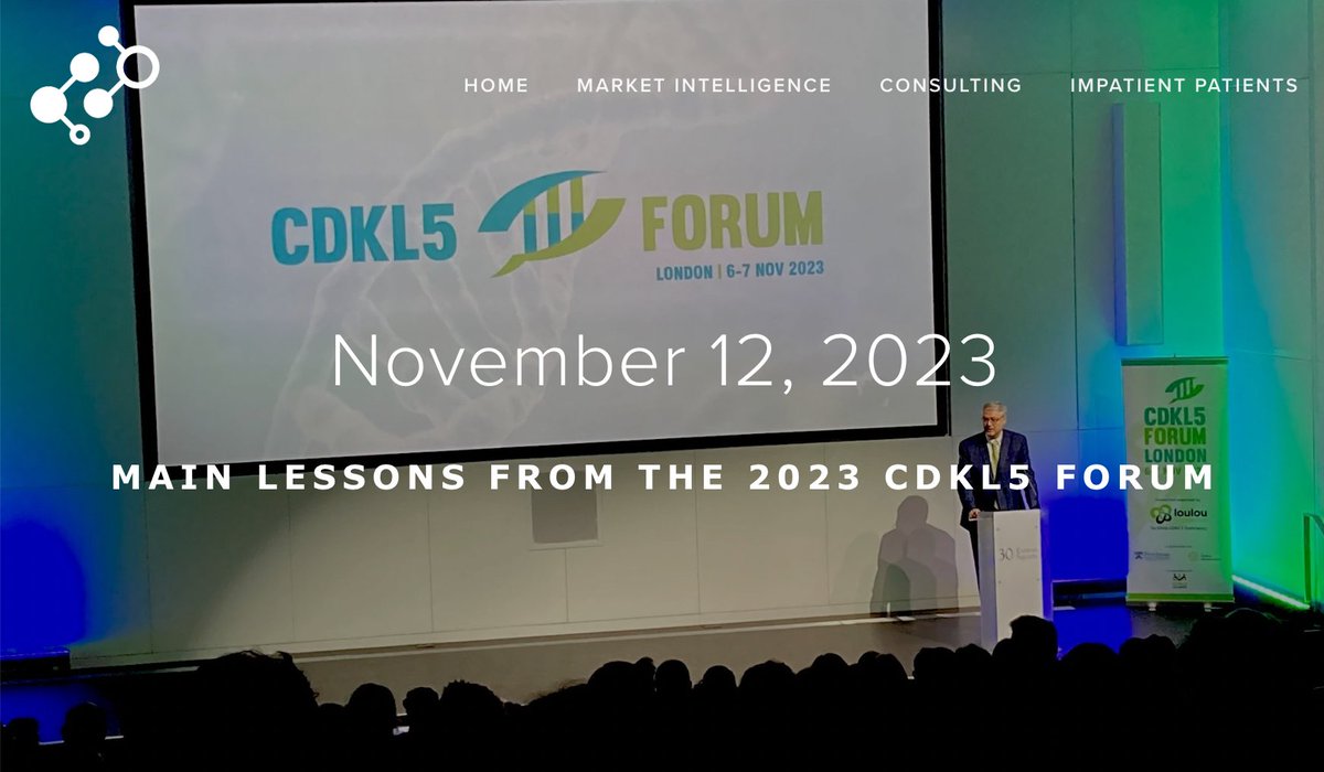 Here are the news about therapy development for #CDKL5 that we learnt at the #CDKL5Forum 2023
- new findings about the disease
- CDD rats with epilepsy
- 8 trials in 8 years
- biomarkers
- gene therapies update
- two new therapeutic avenues
… and more
draccon.com/dracaena-repor…