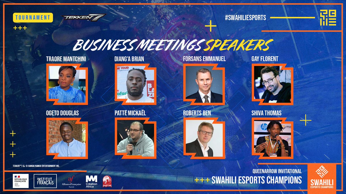 Alongside #SwahiliEsports Champions competition, conferences and workshops will be held by professional panelists to discuss about entrepreneurship within the esports scene with a specific focus on female entrepreneurship in this sector in Africa!

swahili.esportschampions.africa/en_US/business…