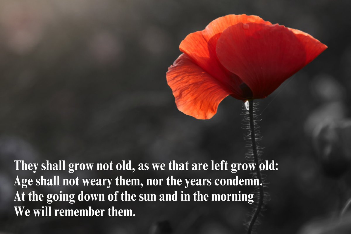 Lest we forget #Remembrance2023