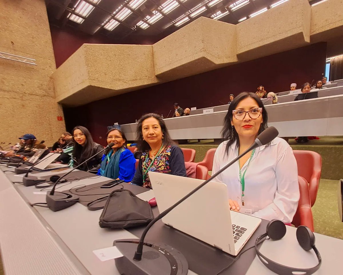 HortenciaXArica's tweet photo. Hoy comienzo la Reunión Grupo de Trabajo Especial de Composición Abierta entre Períodos de Sesiones sobre el Artículo 8 j) y Disposiciones Conexas del #CBD La RMIB-LAC participa activamente de las deliberaciones.
#RMIB #FIIB #GenovaMeeting #WG8J12 #IIFB #CBD #MujeresIndigenas https://t.co/xcgvbGH3Nz