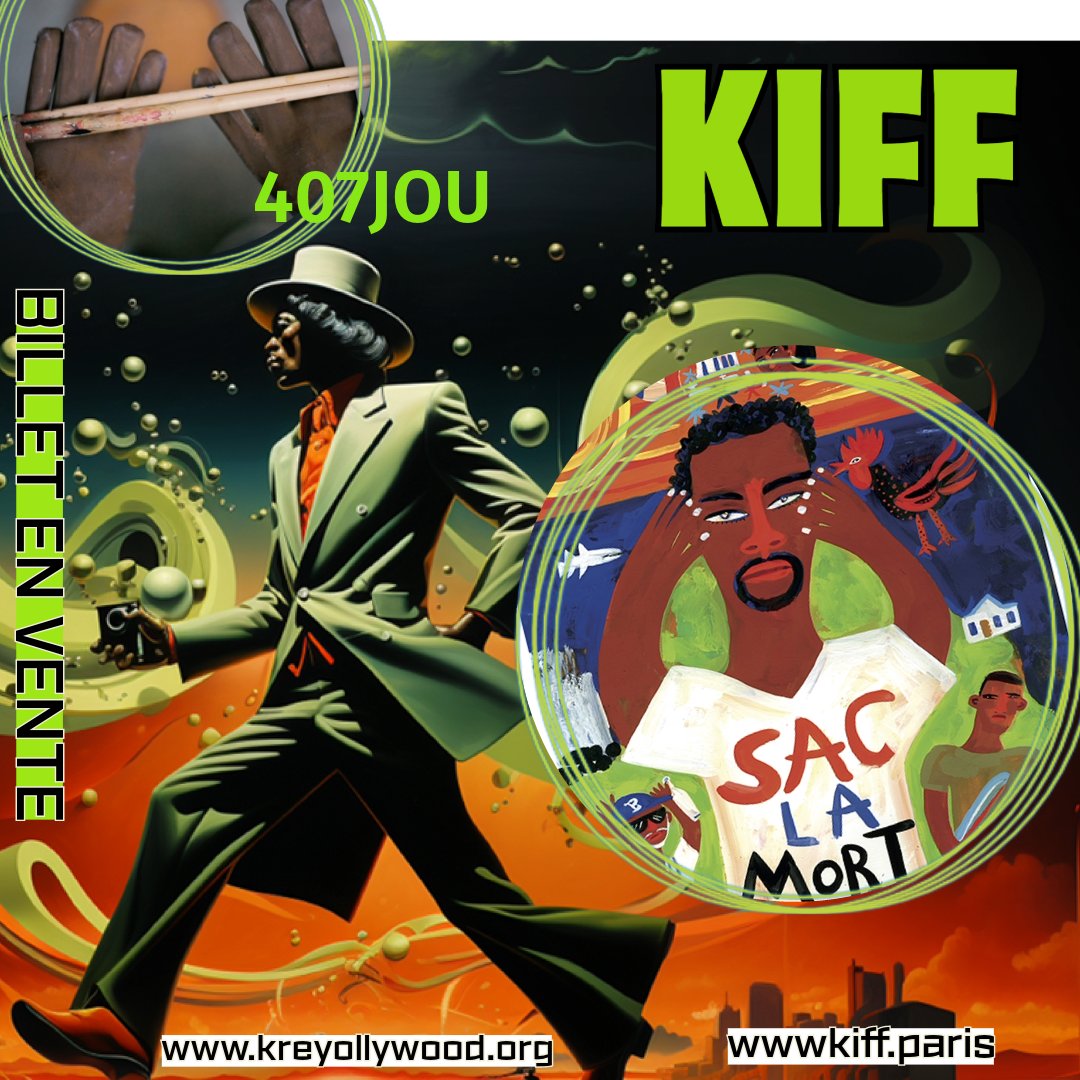 A_DeSaintJohns's tweet photo. @PCHAMOISEAU  @EuzhanPalcy  @Audreypul @KMbappe @kalash972 @AdmiralT971  @ChTaubira  @kreyollywood @Misie_Sadik @Kiffkreyolywood  @franceinfo @le_Parisien  @LeParisien_75 @20MinTV  Première Édition du Kréyol International Film Festival (KIFF)
#kiff#kreyollywood#wekiffit#yeswekiff
Billetterie ouverte pour la séance 3 !

A partir du15 novembre 2023 rejoignez nous car Paris continue de s'illuminer aux couleurs du cinéma créole !
📽 🎞 Découvrez des films bouleversants, des talents émergents et des histoires qui traversent continents et océans au @ParisCinemaClub 

🎬 🚦 Séance 1
15/11/2023 : ZAMAL PARADISE de DKpit K Dick / La Réunion / VO créole sous titré français
🎬 🚦Séance 2
16/11/2023 : MOUNE Ô Maxime Jean Baptiste / Blegique/Tournage Guyane
16/11/2023 : Ayiti, une histoire haïtienne de Alexis Potler
🎬 🚦Séance 3
16/11/2023 : 407 JOU de Coyette Éleonore / Haïti
16/11/2023 : SAC LA MORT de Emmanuel Perraud / La Réunion / VO créole sous titré français
🎬 🚦Séance 4 : soirée de clôture
20//11/2023 : Adieu à tout cela de Emmanuel Parraud /VO créole réunionnais

🎉🔥Christine cinema  club
https://t.co/0Jd5pzkPf9

🎉🔥Allociné
https://t.co/QobMN0Yhyt

 #cinema #fest #kiff #festival #creole #kreol #kreyol #kryolo #movie #film #world #louisiana #martinique #guadeloupe #guyane #seychelles #reunion #caboverde #womanpower #culture #paris #france #kreyollywood #outremer #ultramarins #kreyolinternationalfilmfestival #pariscinemaclub